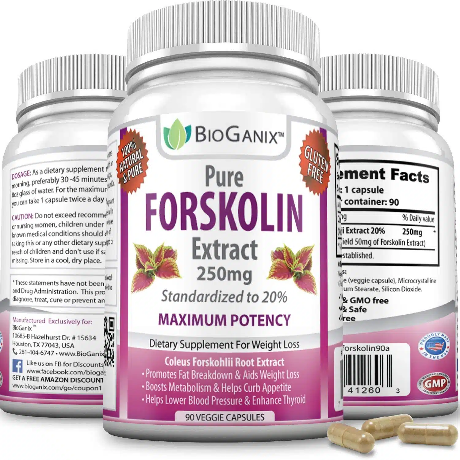 Le brûleur de graisse naturel : Pure FORSKOLIN