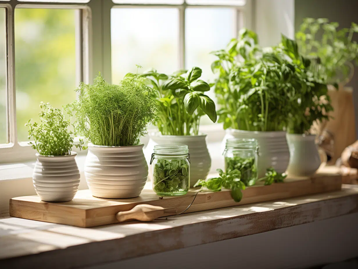 Cultiver un jardin d’herbes aromatiques dans votre cuisine